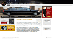 Desktop Screenshot of hunterlimo.com